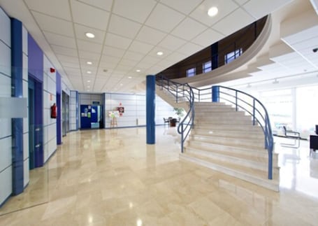 Staircase. Rialta Apartahotel