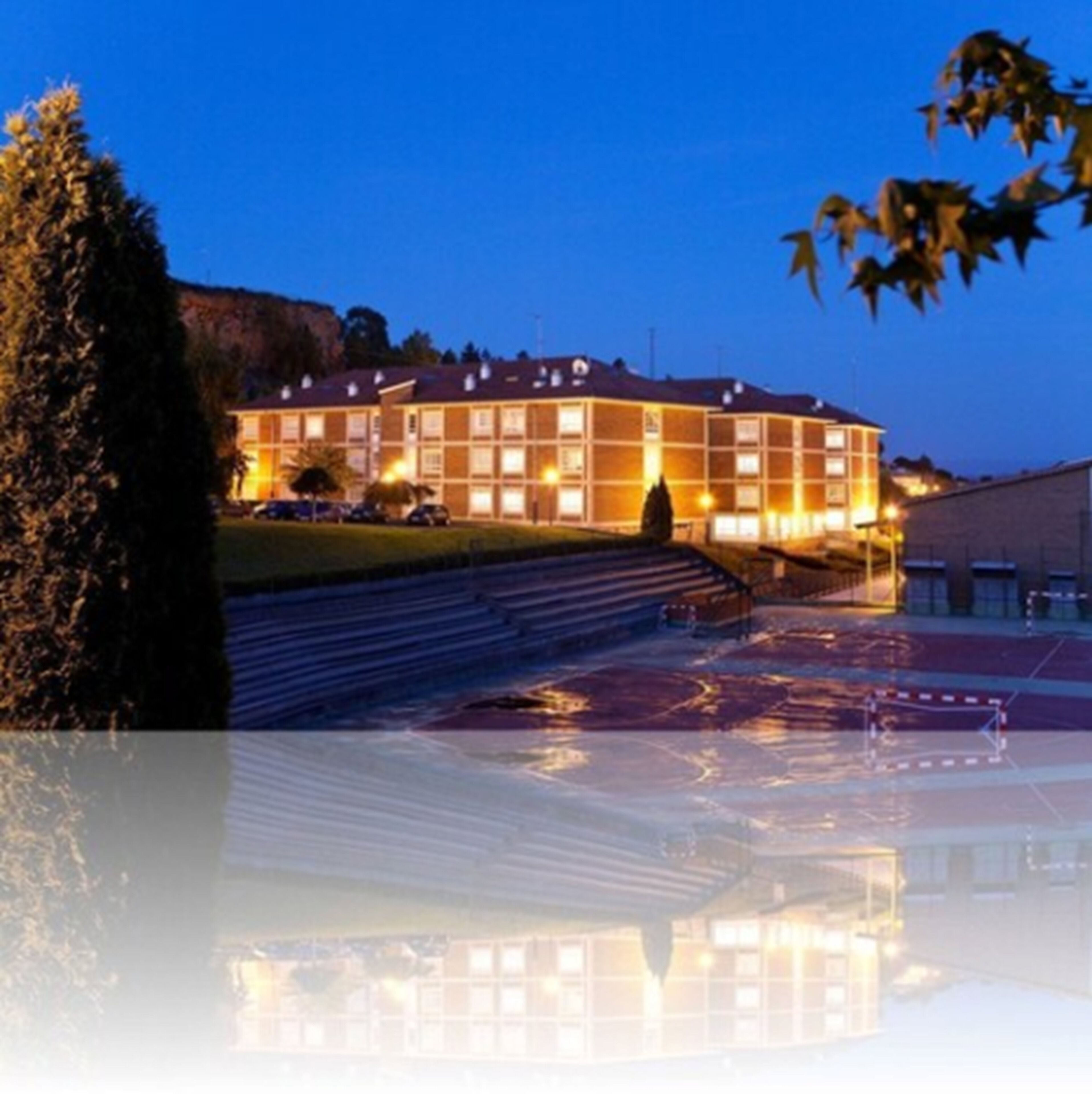 front of property – evening/night