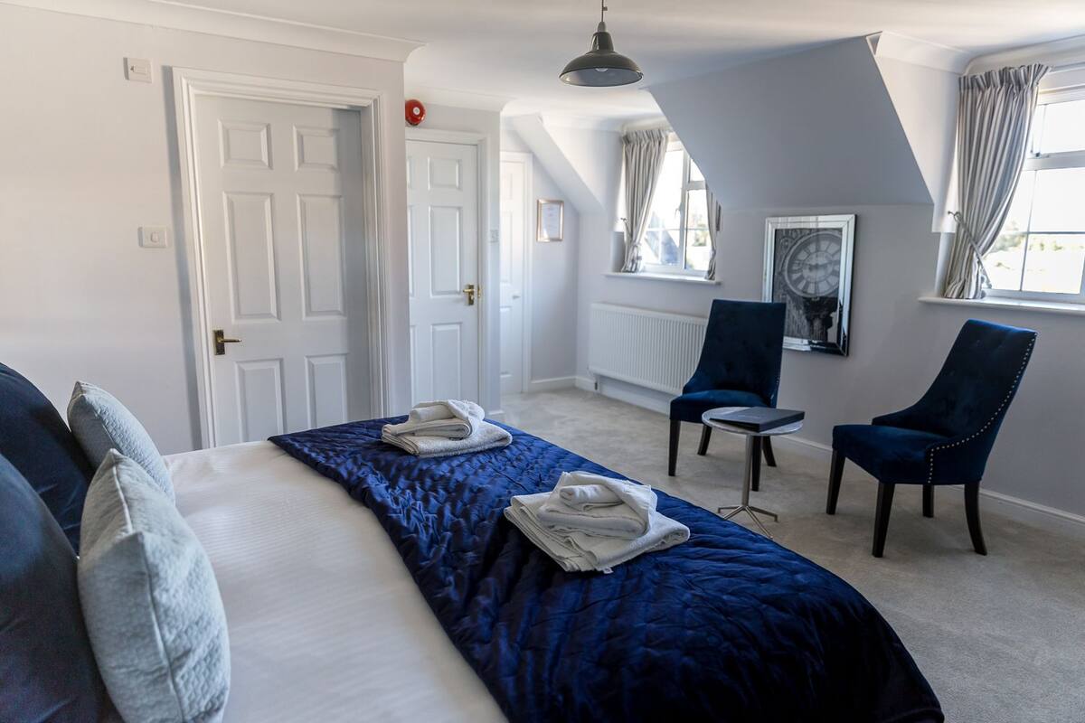 Chambre Double Luxe, salle de bains attenante