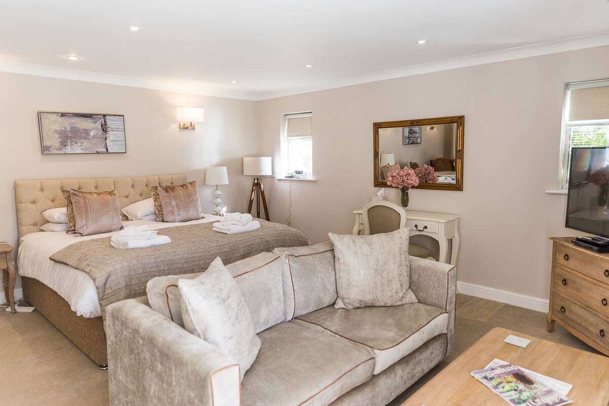 Appartement Luxe, salle de bains attenante