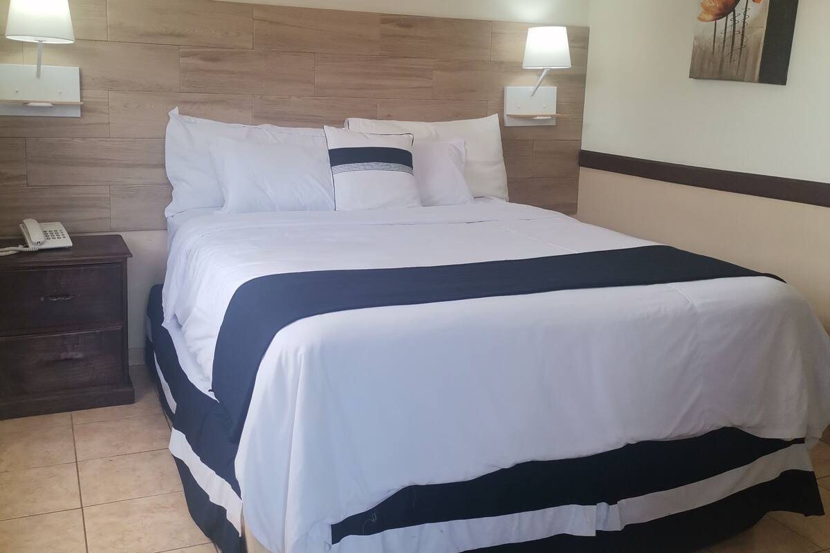 Single Room, 1 Katil Kelamin (Double) | Peralatan tempat tidur hipoalergenik, meja, seterika/papan seterika 