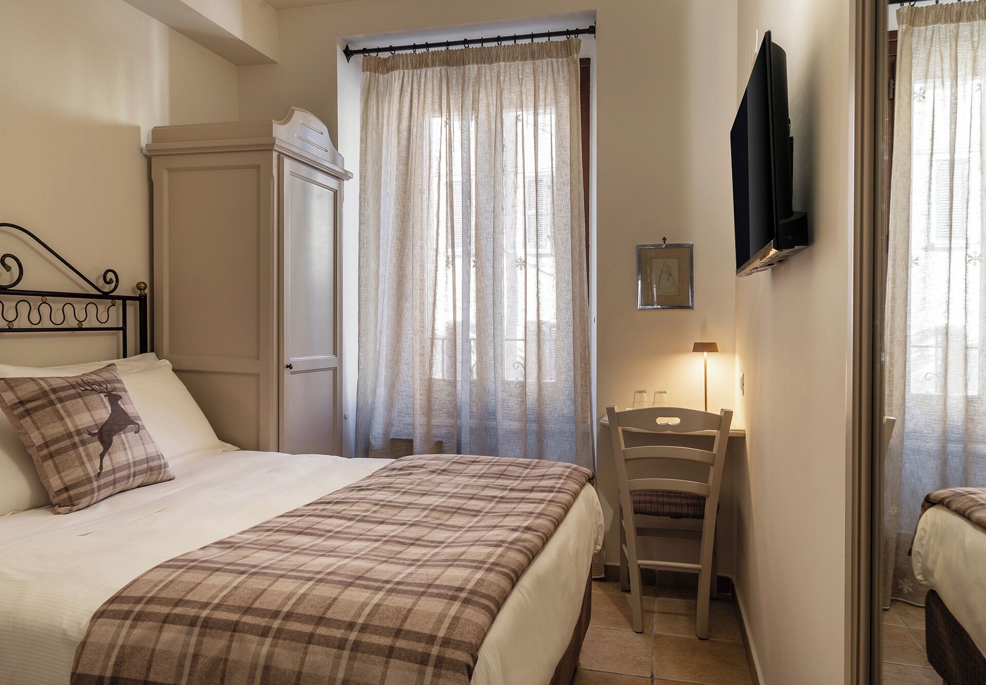 Singola Classic | 10 camere, biancheria da letto di alta qualità, materassi Select Comfort