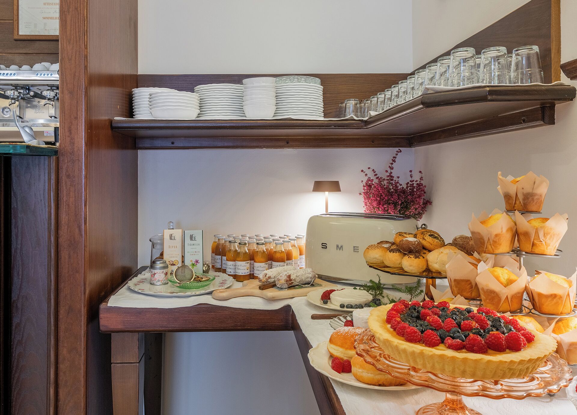 Tägliches inbegriffenes Frühstücksbuffet