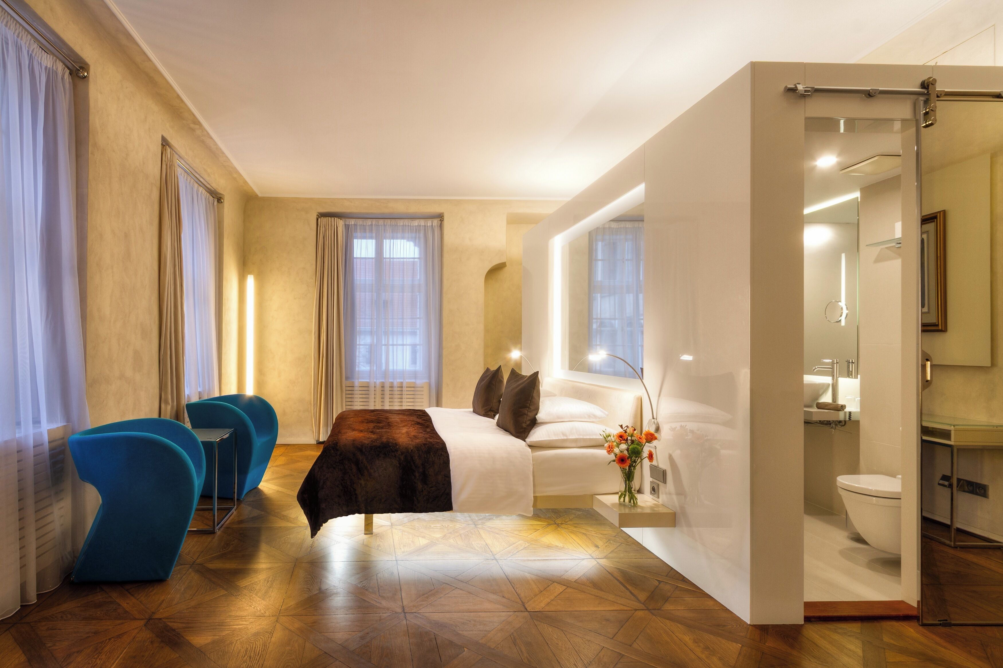 Executive Suite Castle View | Sengetøy av topp kvalitet, senger med Select Comfort-madrass og minibar