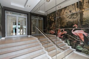 Entrada al alojamiento