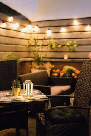 Terrace/patio - Liv'Inn Aparthotel (Kraków)