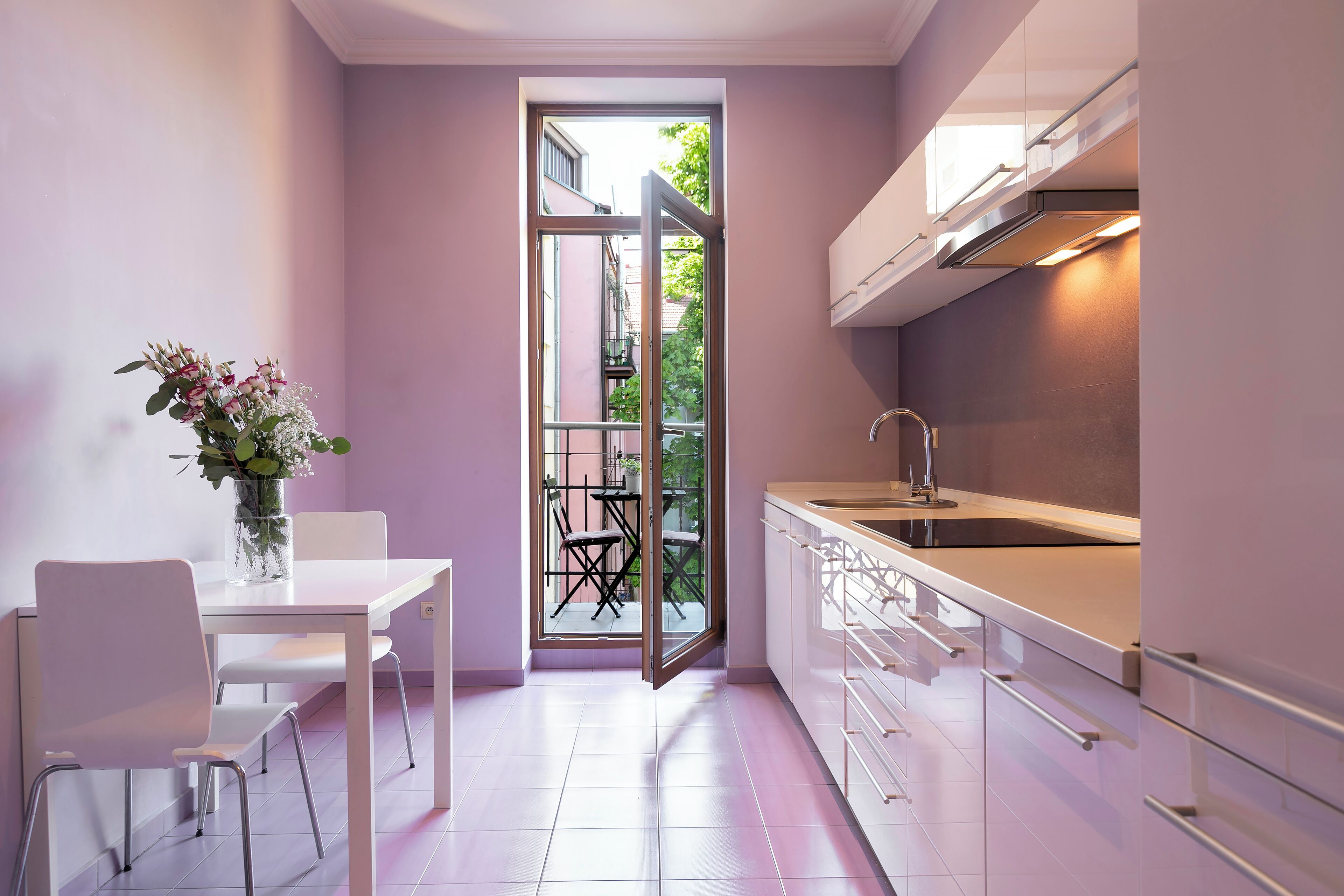 apartment, 1 bedroom, balcony | private kitchen | electric kettle