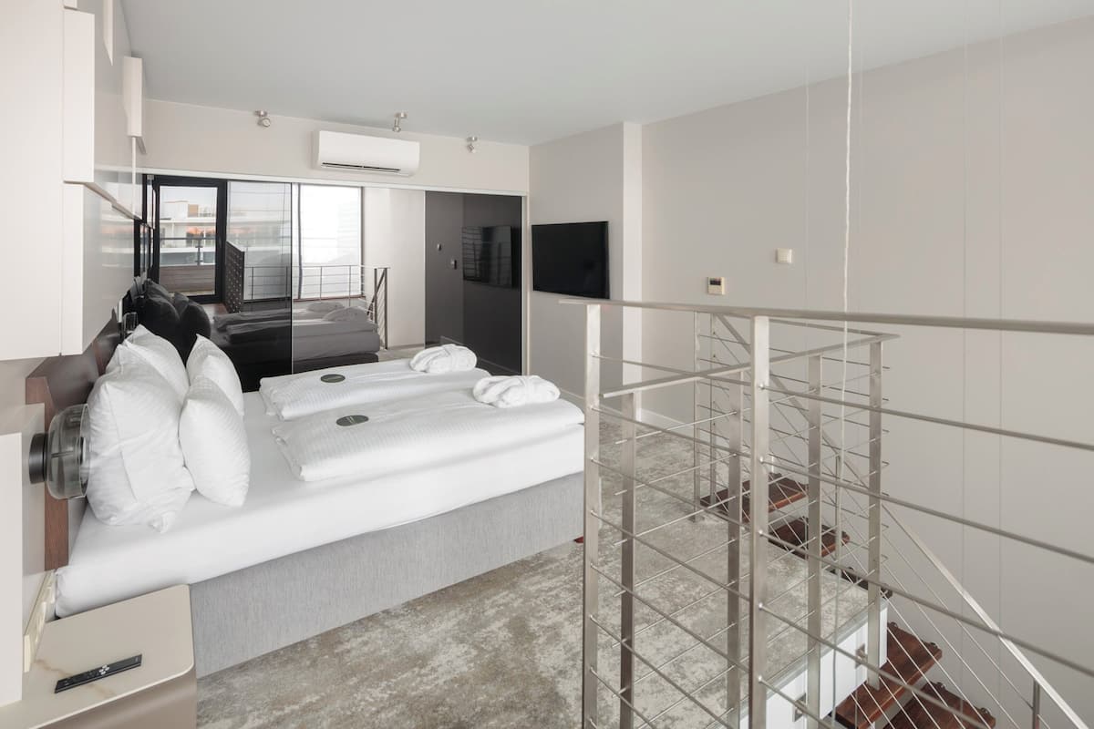 Deluxe Apartment, Terrace | 1 bedroom, premium bedding, memory foam beds, minibar