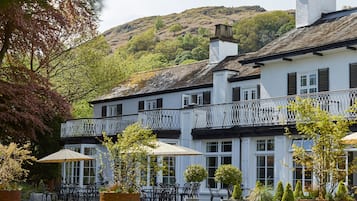 A szálláshely homlokzata