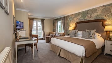 Dobbeltrom – superior, 1 kingsize-seng, eget bad | Sengetøy i egyptisk bomull, sengetøy av topp kvalitet og minibar