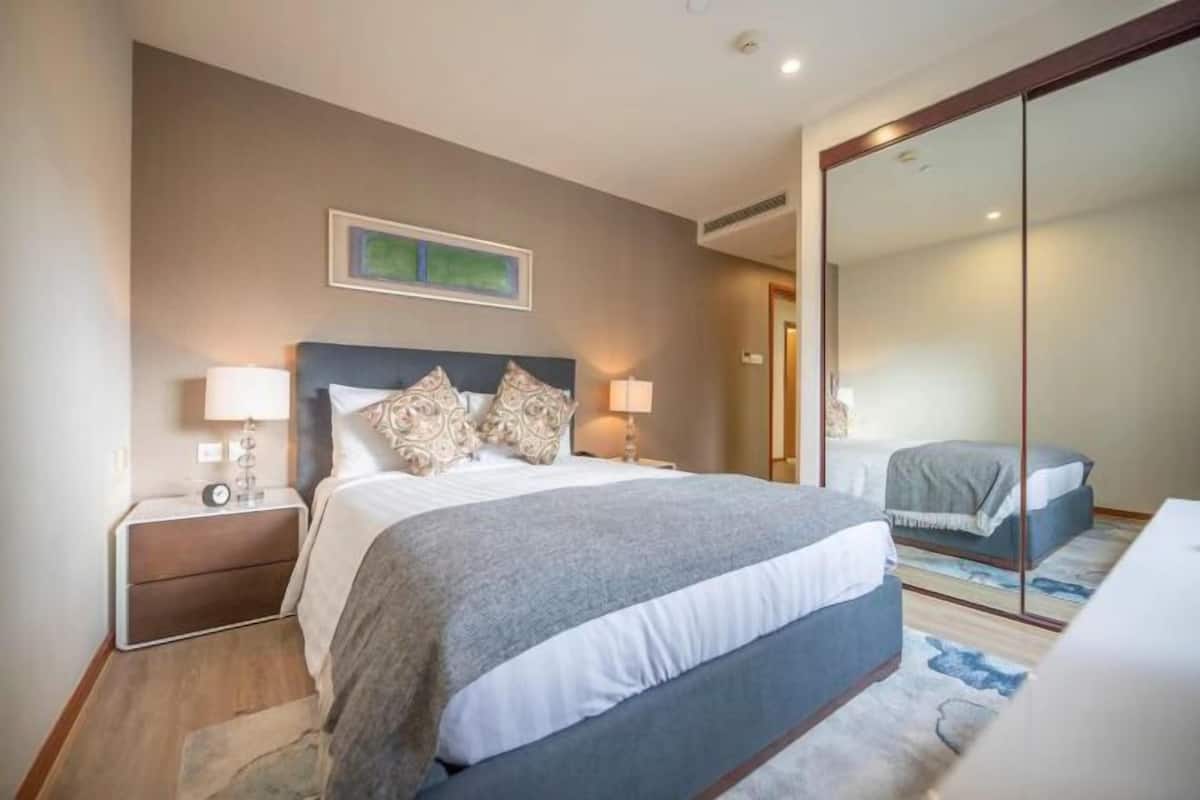 Down duvets, in-room safe, iron/ironing board, free cots/infant beds