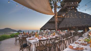 Área de bodas al aire libre