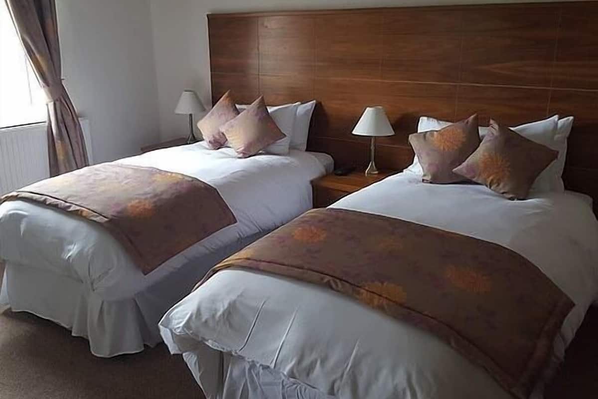double or twin room, ensuite (bath and shower) | desk, iron/ironing board, free wifi, bed sheets