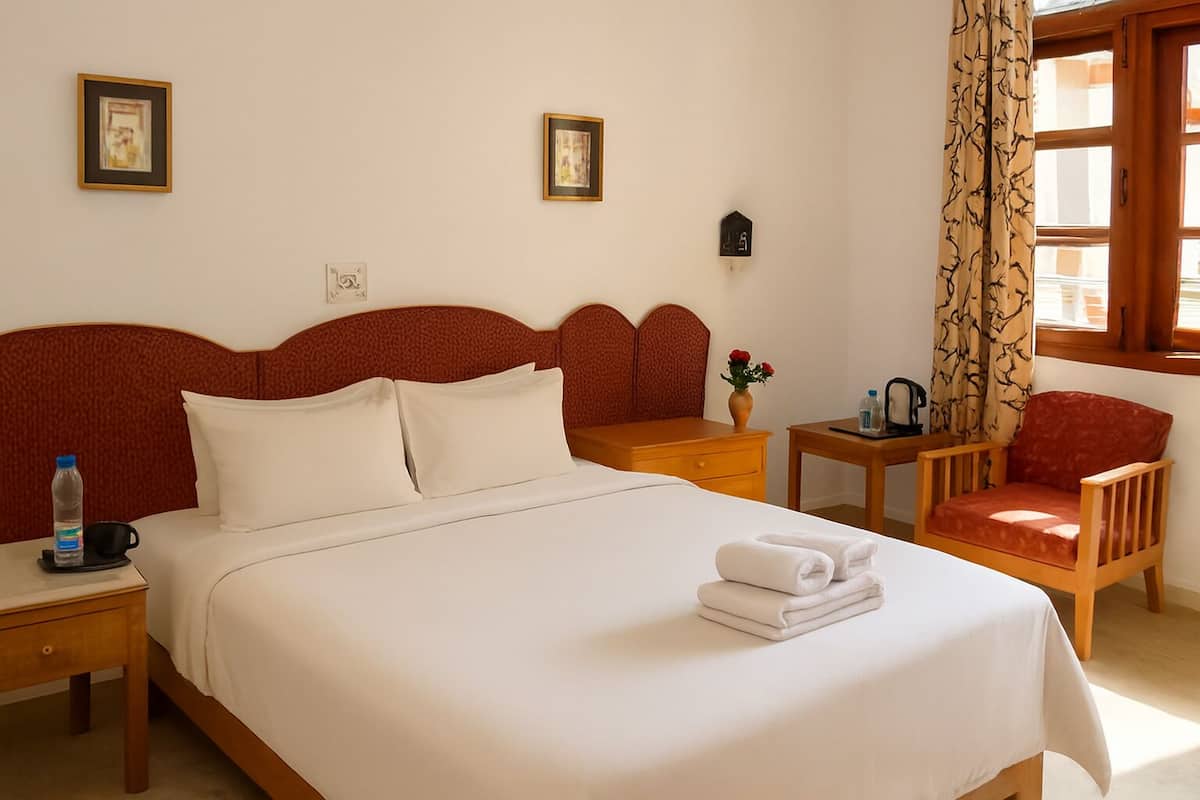 Dobbelt- eller tomannsrom – deluxe | Sengetøy av topp kvalitet, dundyner og senger med overmadrass