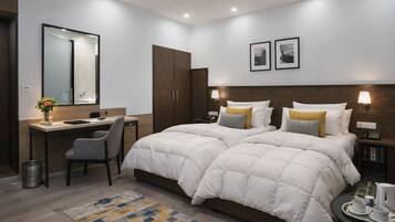 Premium Room | Premium bedding, down comforters, pillowtop beds, in-room safe