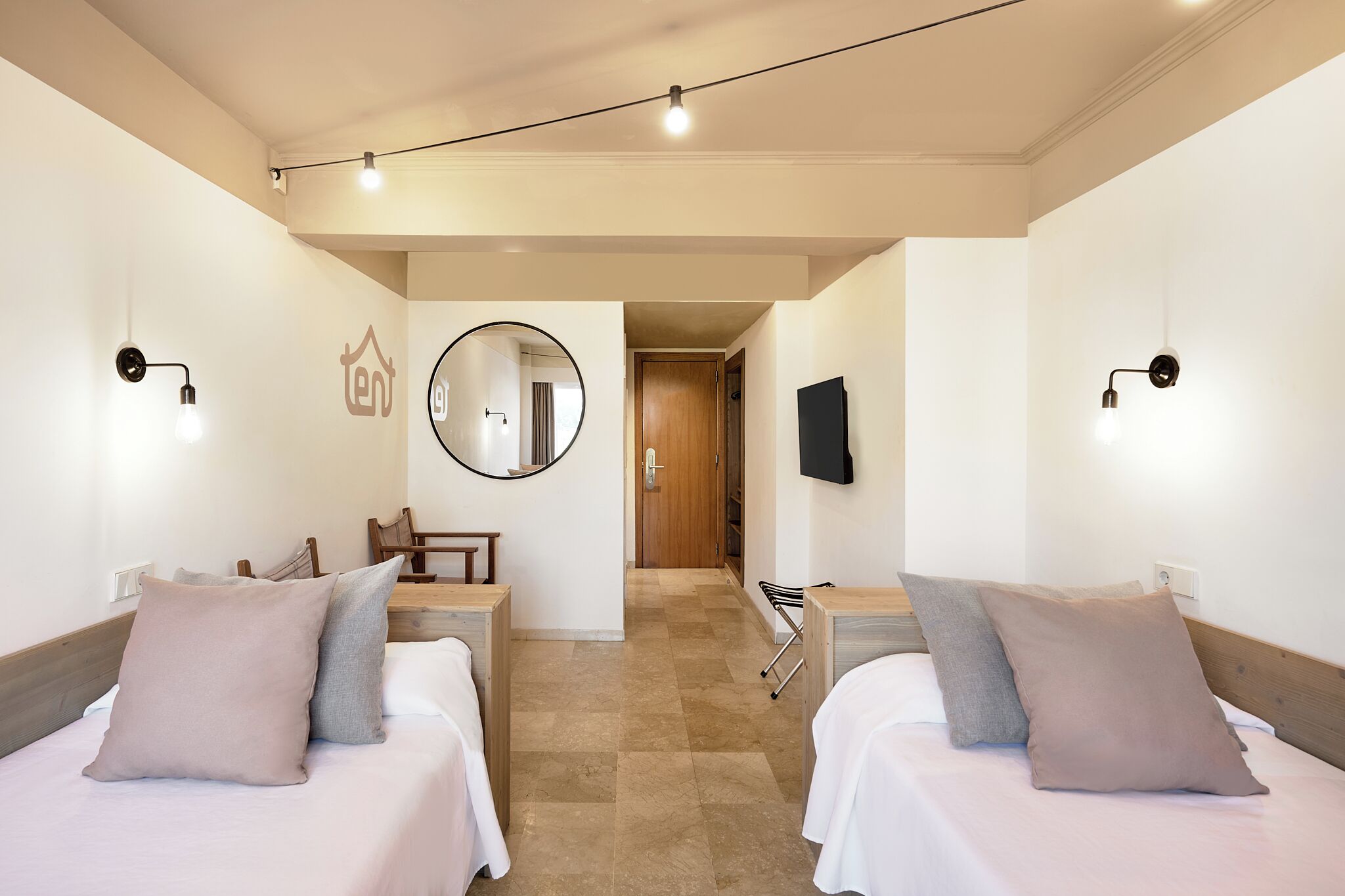 1 bedroom, laptop workspace, blackout curtains, iron/ironing board