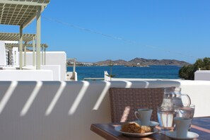 Standard Room, Partial Sea View | Balcony view - Saint Andrea Sea Side Resort - Adults Only (Paros)