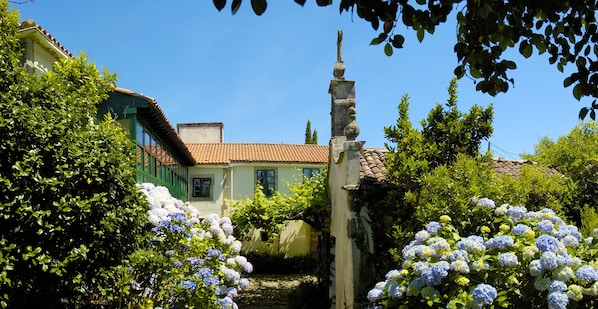 Façade de l’hébergement