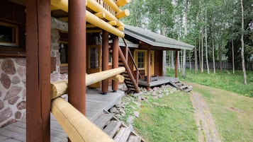 Junior Suite, Sauna, River View | Desk, laptop workspace, soundproofing, free WiFi