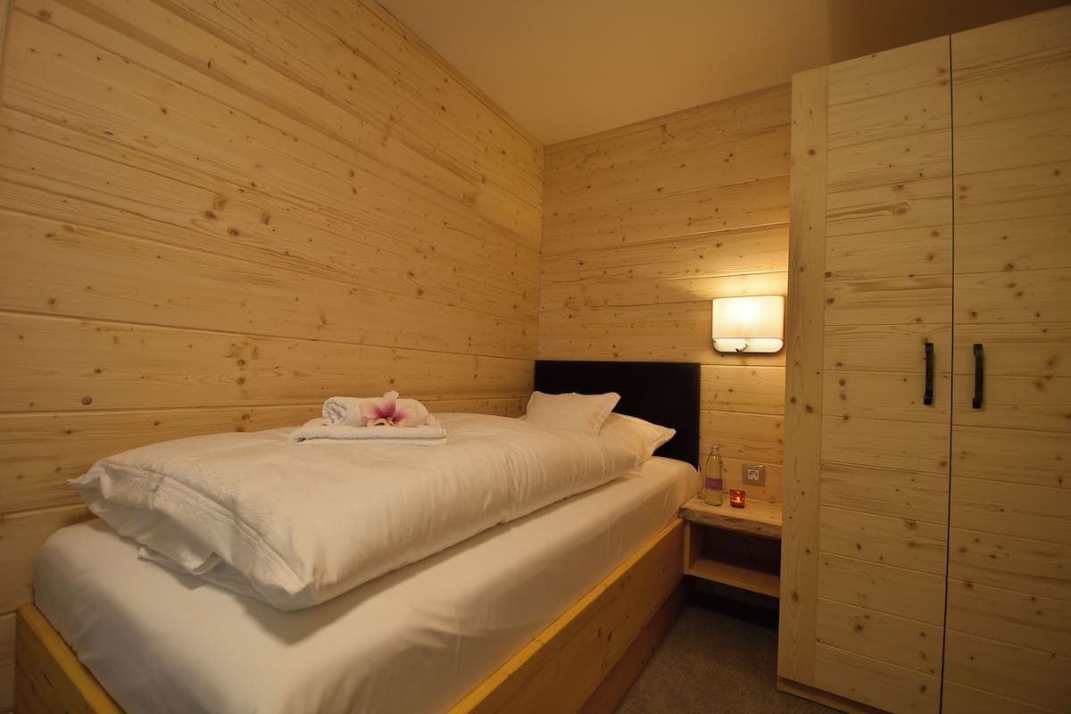Kamar Single Tradisional, pemandangan gunung | 1 kamar tidur, seprai katun Mesir, dan bantalan ekstra lembut