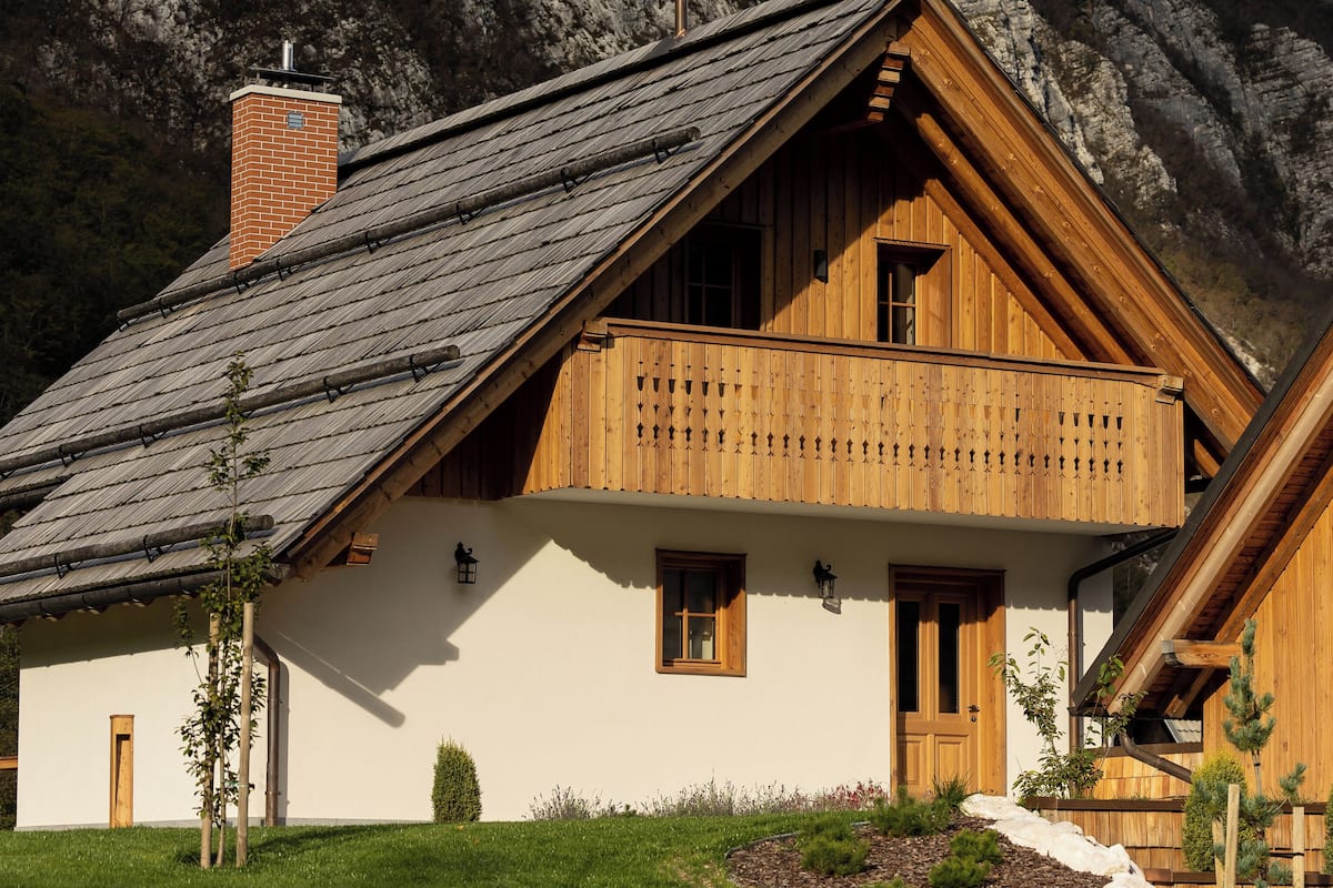 Chalet Romantis | 1 kamar tidur, seprai katun Mesir, dan bantalan ekstra lembut