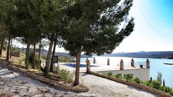 Indoor pool, seasonal outdoor pool