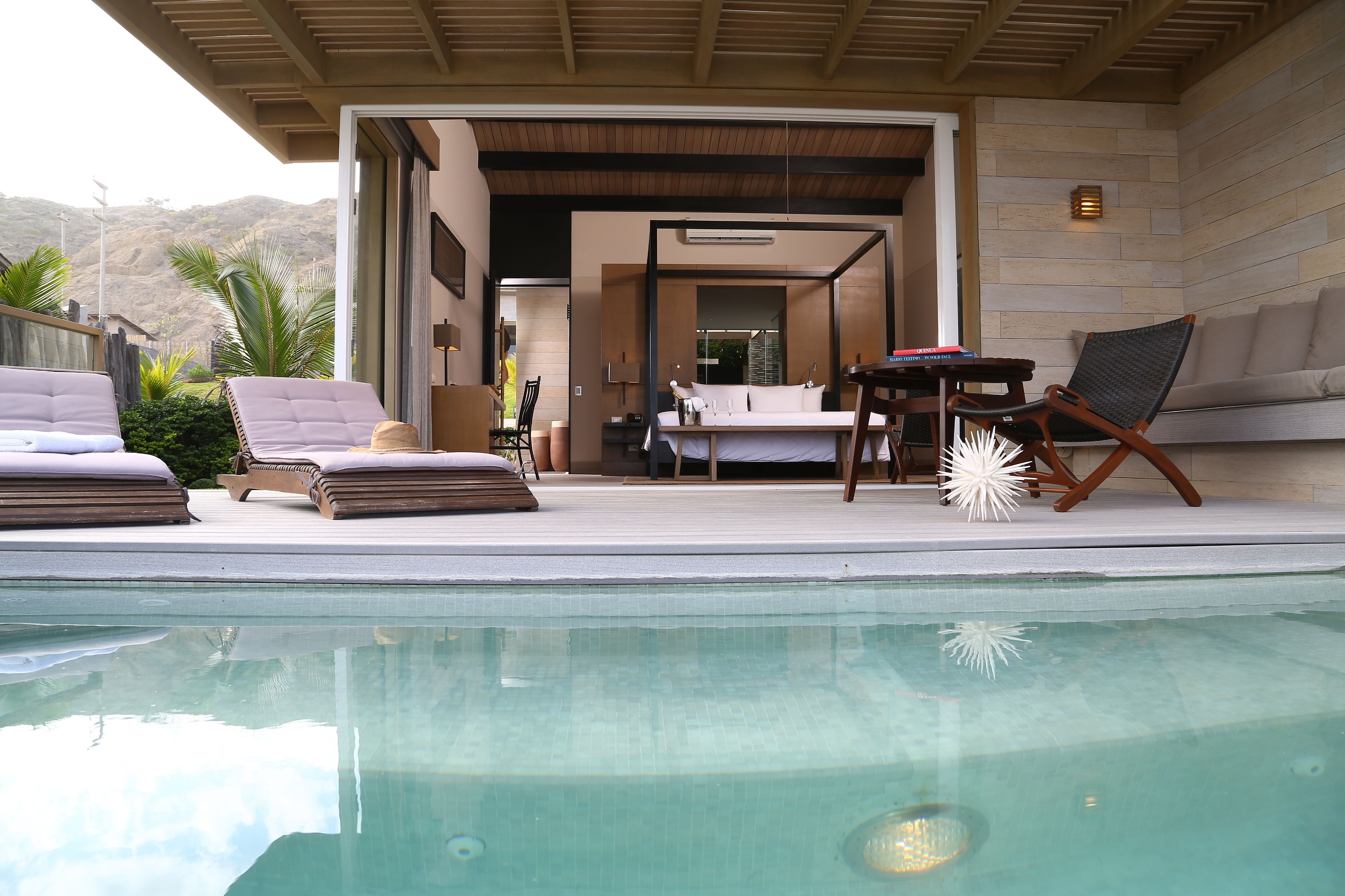 junior suite, private pool | private pool