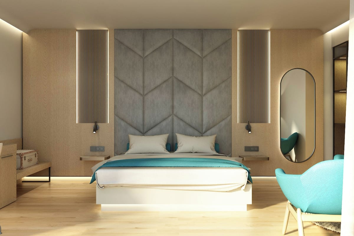 Premium Room Sea View | 1 soverom, minibar, safe på rommet og skrivebord