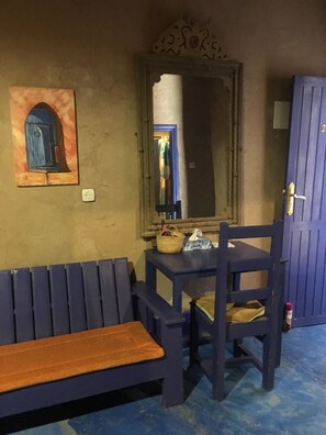 Courtyard view - Chez Youssef (Taouz)