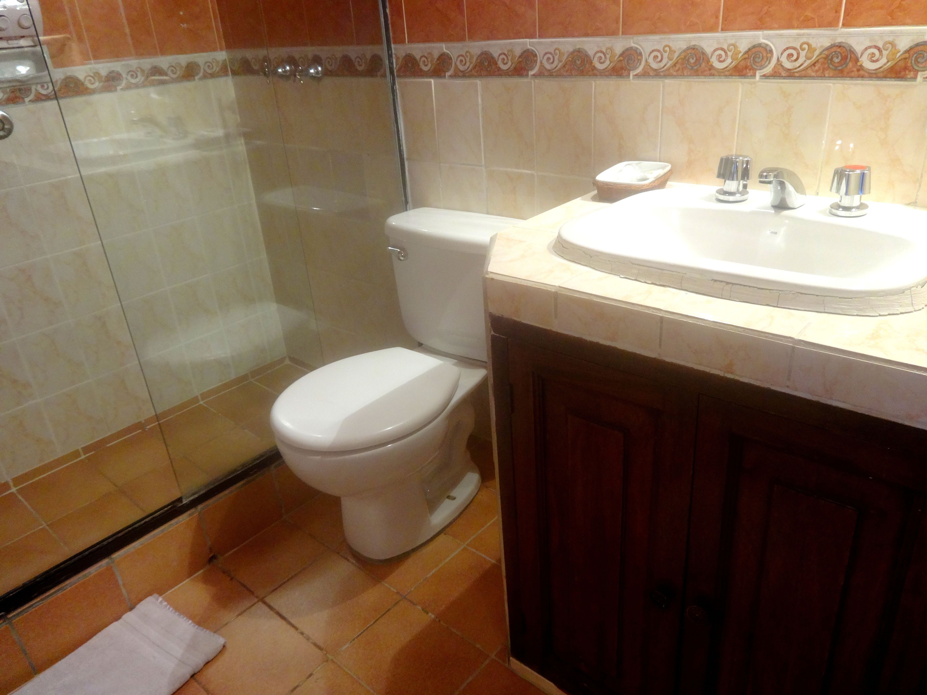 deluxe double room, 1 bedroom, private bathroom | bathroom | free toiletries, hair dryer, towels