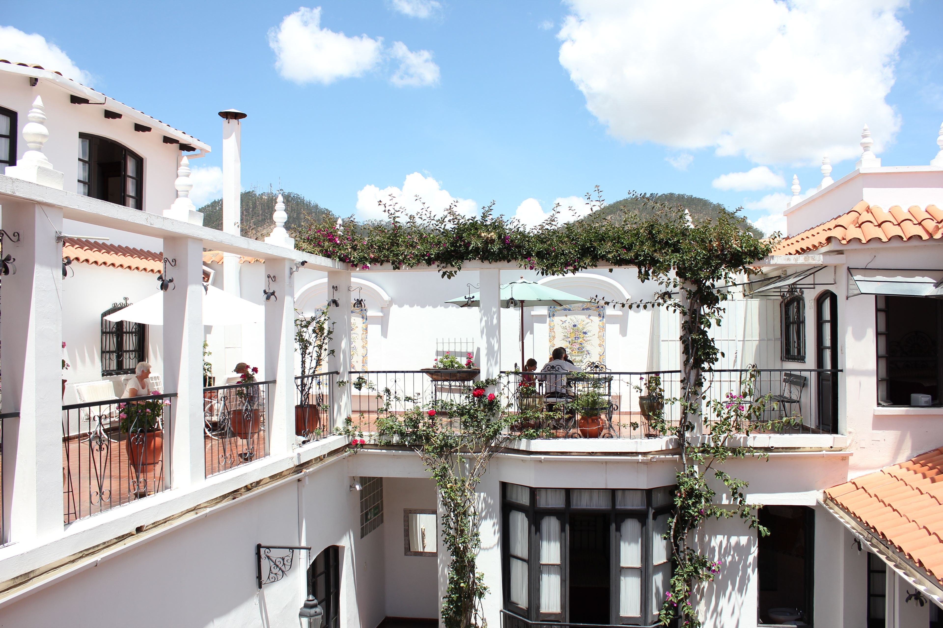 deluxe quadruple room, 1 bedroom, private bathroom, courtyard view | view from property