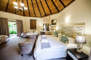 Family Room, Multiple Beds, Ensuite, Garden View | Premium bedding, minibar, in-room safe, free wired internet - Lidiko Lodge (St. Lucia)