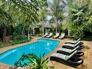 Outdoor pool - Lidiko Lodge (St. Lucia)