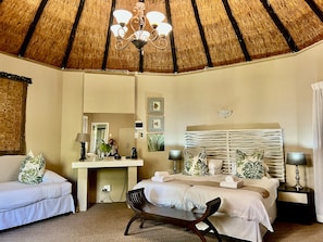 Family Room, Multiple Beds, Ensuite, Garden View | Premium bedding, minibar, in-room safe, free wired internet - Lidiko Lodge (St. Lucia)