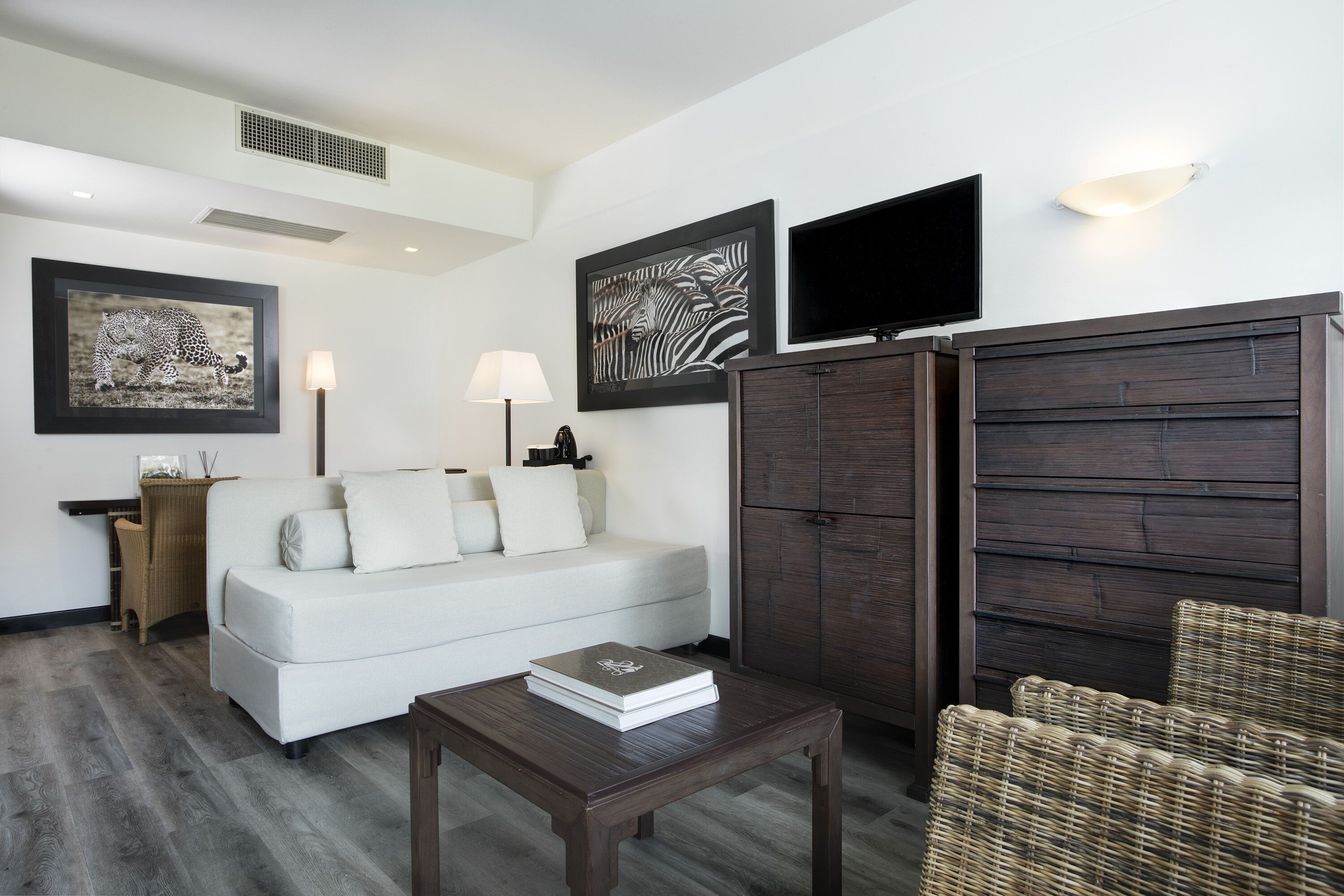 junior suite | living area | 32-inch tv with digital channels