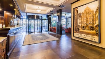 Sala de estar en el lobby