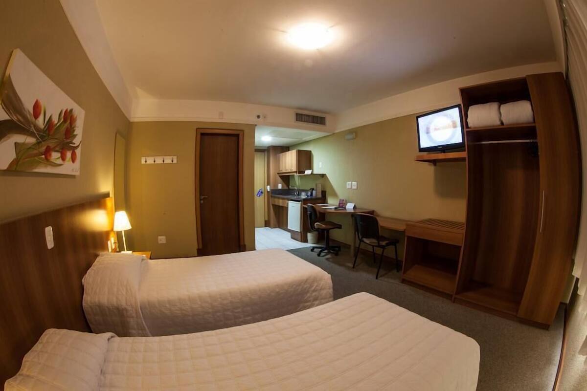 Minibar, desk, soundproofing, WiFi (free)