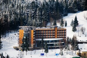 Façade de l’hébergement