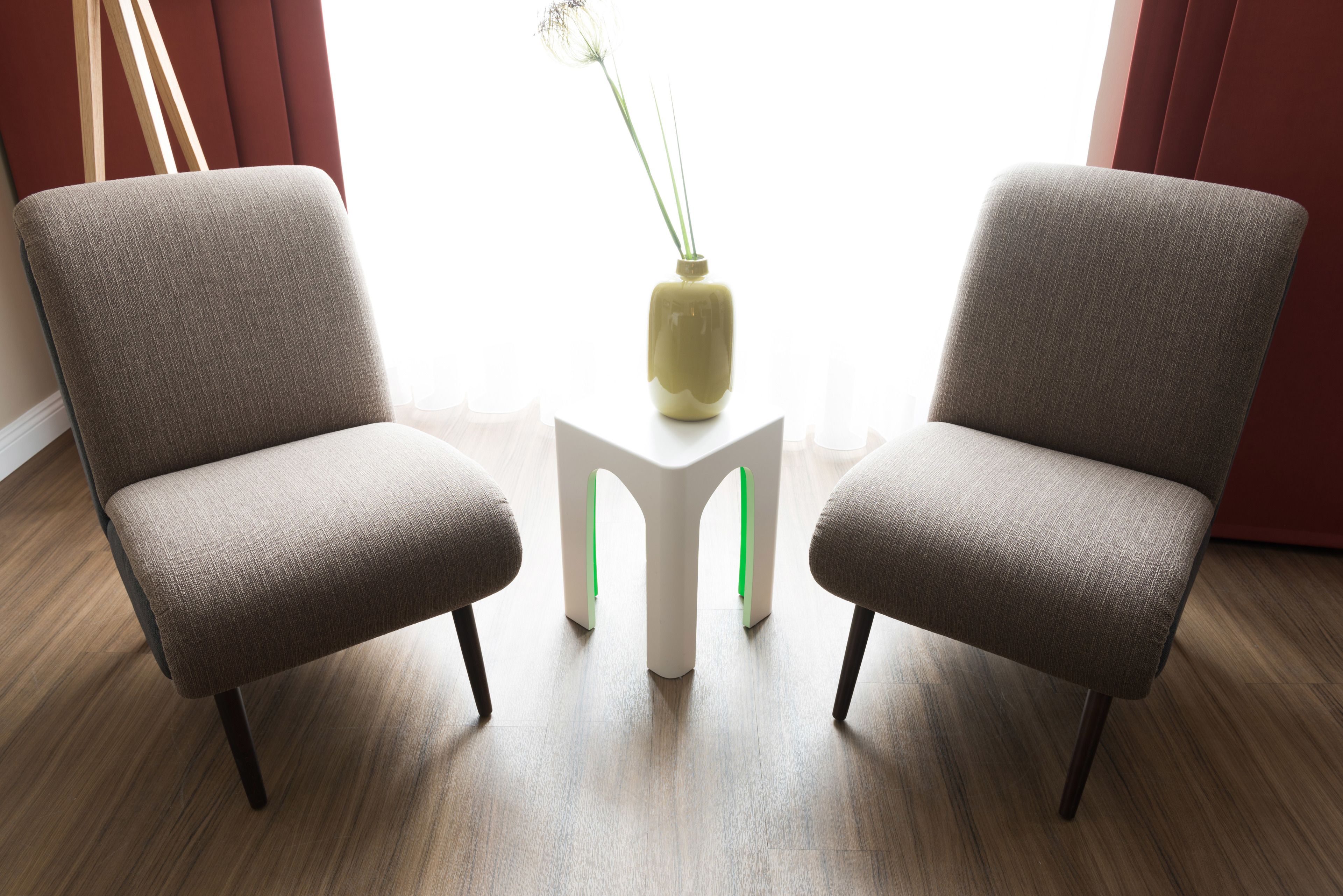 double or twin room | living area | lcd tv