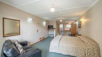 Premium bedding, Select Comfort beds, individually furnished, desk