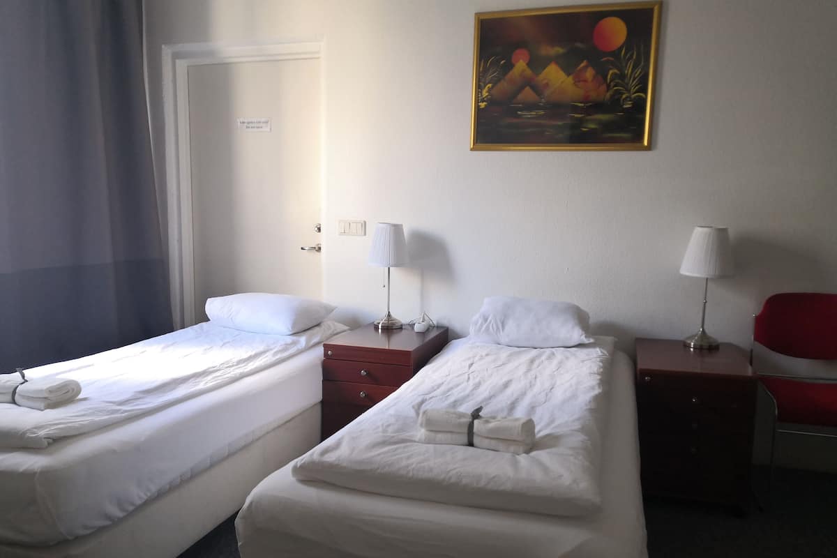 Double or Twin Room, Private Bathroom | Desk, soundproofing, free WiFi, bed sheets