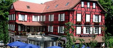 Fassade der Unterkunft