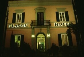 Front of property – evening/night