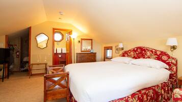 Chambre, 1 trÚs grand lit, vue baie | Literie de qualité supérieure, ameublement personnalisé