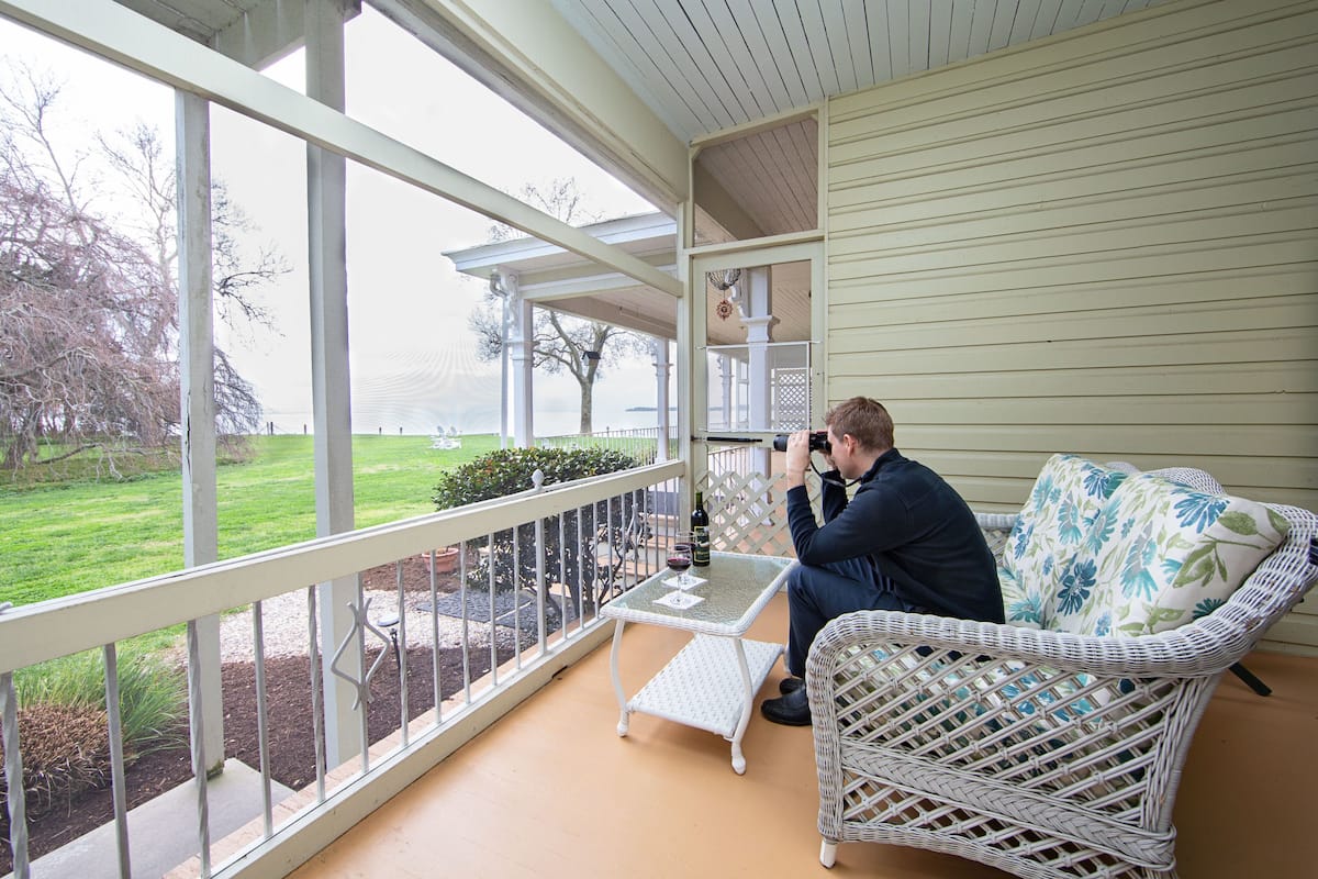 Premium-suite - 1 kingsize-seng (Water View) | Terrasse/gårdhave