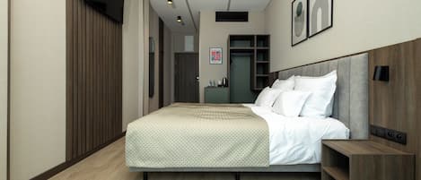 Double or Twin Room | Egyptian cotton sheets, premium bedding, Select Comfort beds, minibar