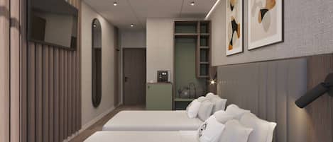 Superior Double or Twin Room | Egyptian cotton sheets, premium bedding, Select Comfort beds, minibar
