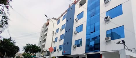 Fassade der Unterkunft