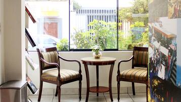 Lobby sitting area