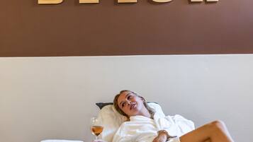 Indoor pool, open 7:00 AM to 10:00 PM, sun loungers